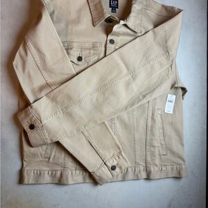 Stylish GAP Light Tan Denim Jacket